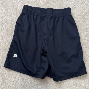 All in Motion Boy's Dual Pack Black and Gray Athletic Shorts